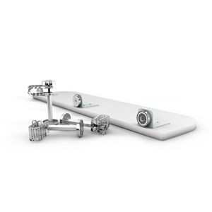 LED Lightbox Display Floating Magnetic Shelf