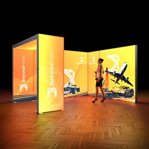 SKYBRIDGE® Exhibition Stand LED Lightbox Ceiling Archway 4x3