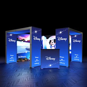 SKYBRIDGE® Exhibition Stand LED Lightbox Ceiling Arches 4x4