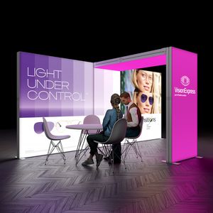 SKYBRIDGE® Exhibition Stand LED Lightbox Ceiling Arch 5x3