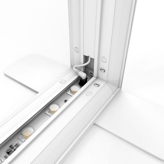 FABRILUX® 3x2 LED Lightbox Freestanding Fabric Exhibition Stand Kit 9