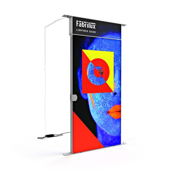 FABRILUX® LED Lightbox Exhibition Stand Storage Cupboard