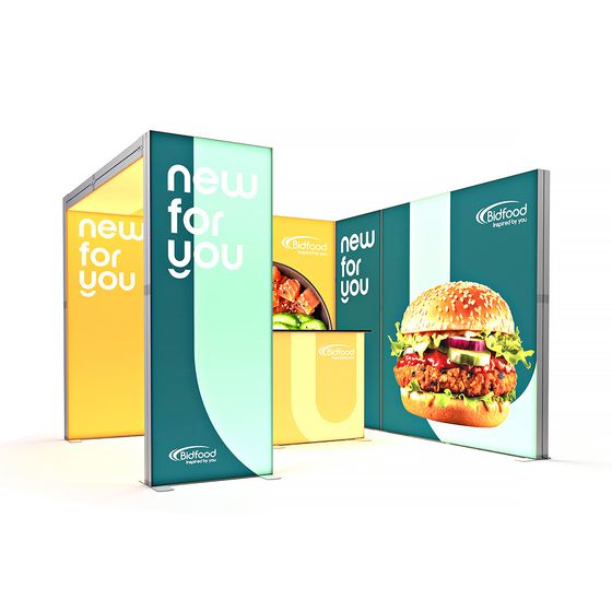 SKYBRIDGE® Exhibition Stand LED Lightbox Ceiling Archway 3x3