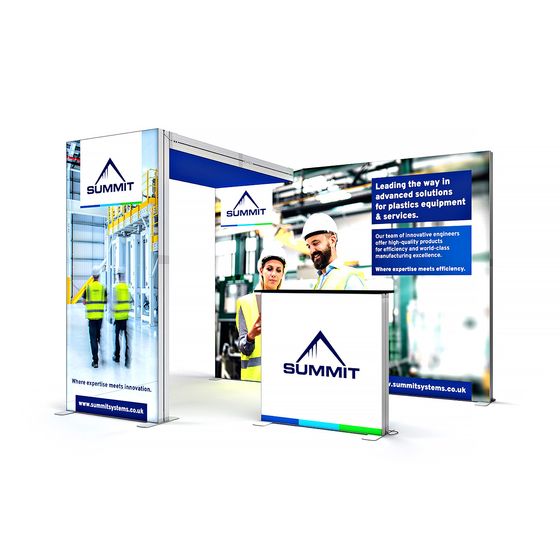 SKYBRIDGE® Modular Lightbox Exhibition Stand LED Ceiling Display 3x2